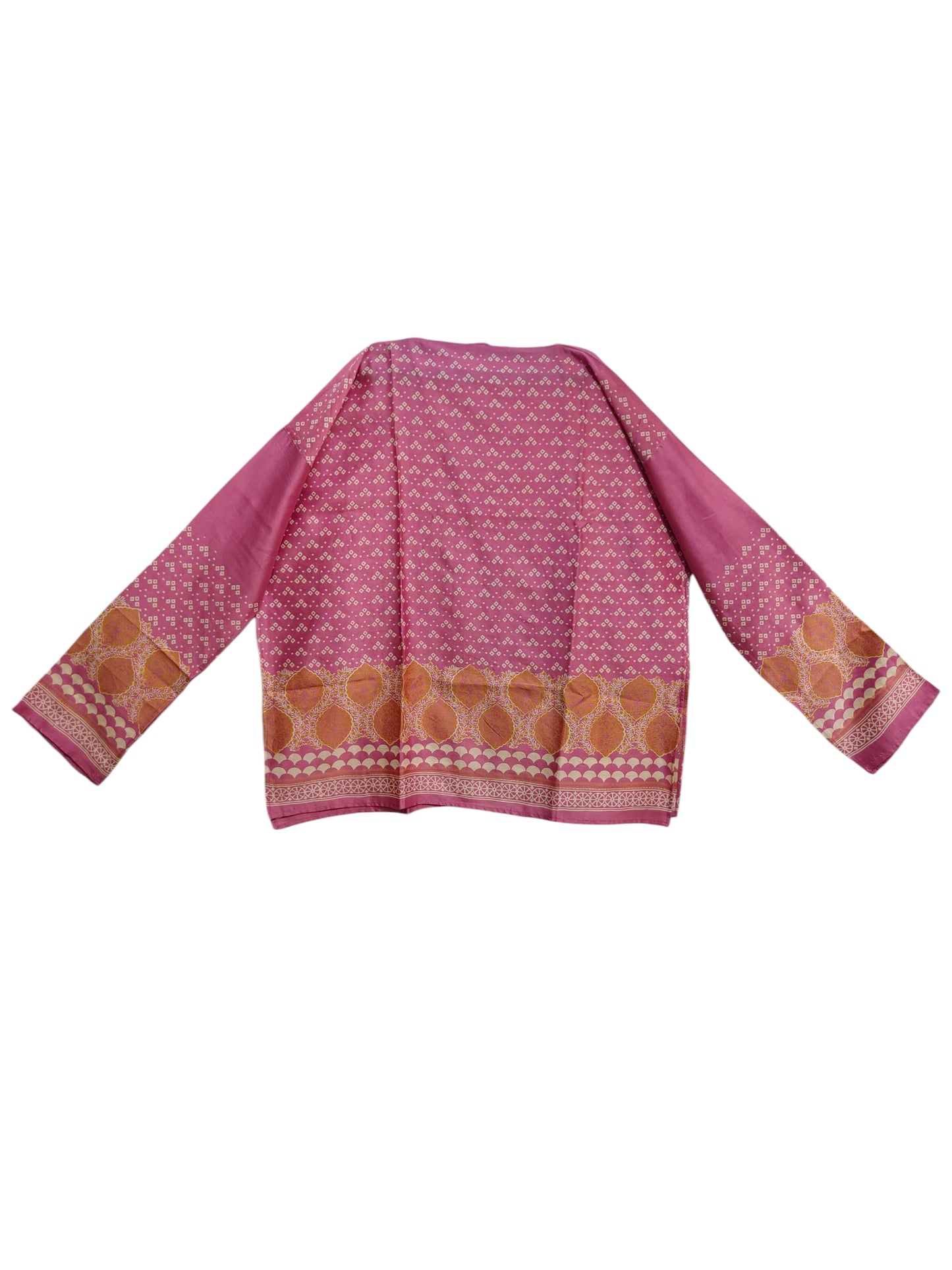 Semi Stitched Chanderi Casual kurta
