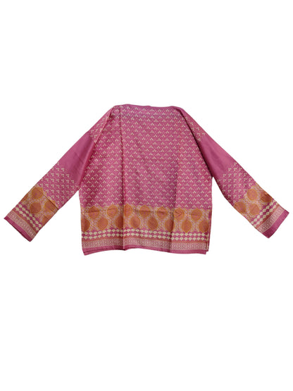 Semi Stitched Chanderi Casual kurta
