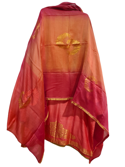 Semi Stitched Formal Chanderi Suitset
