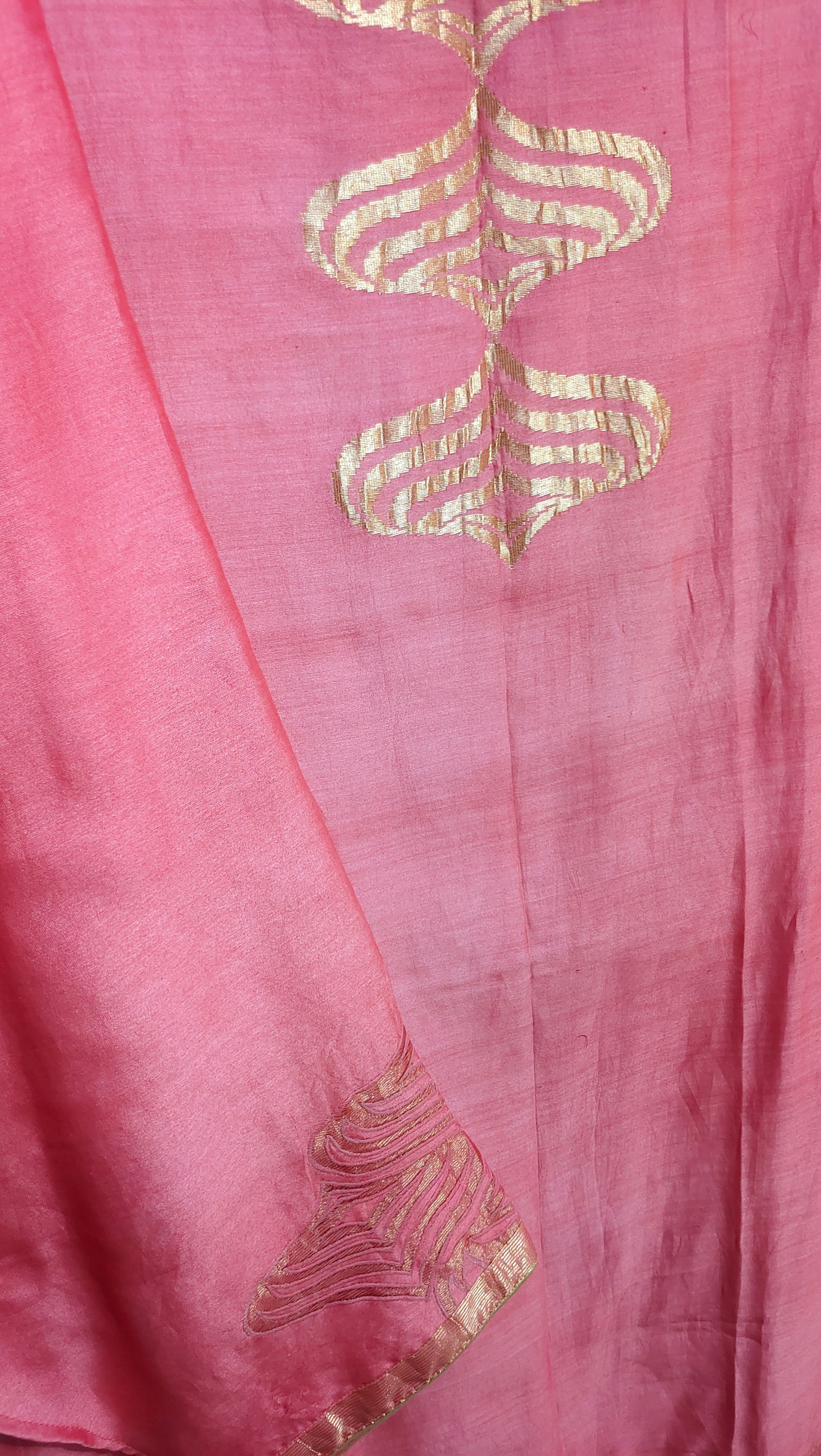 Semi Stitched Formal Chanderi Suitset