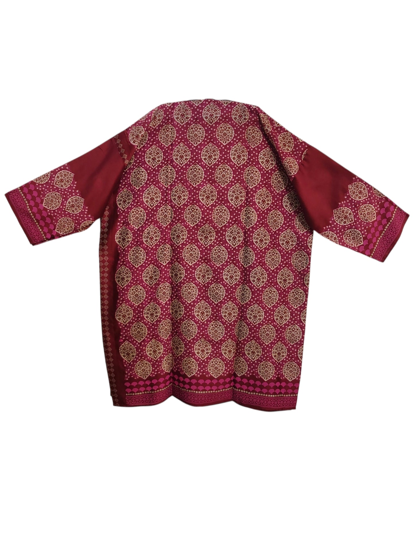 Semi Stitched Chanderi Casual suitset