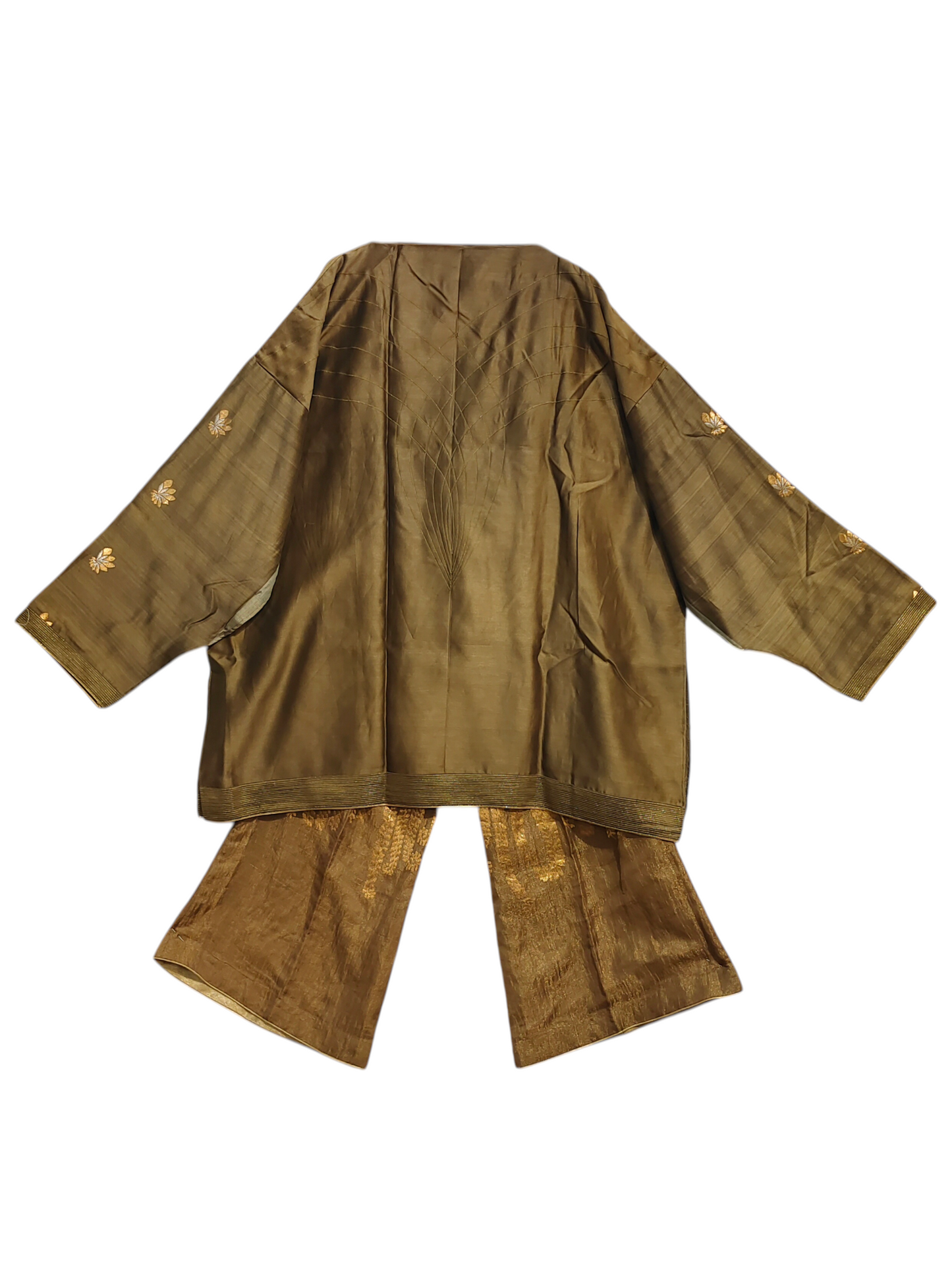 Indowestern chanderi formal coordset