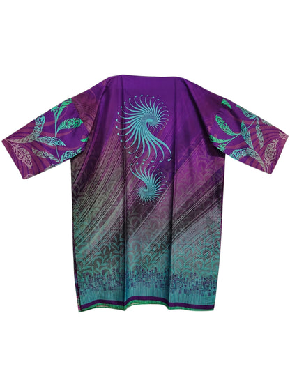 Semi Stitched Chanderi Casual Suitset