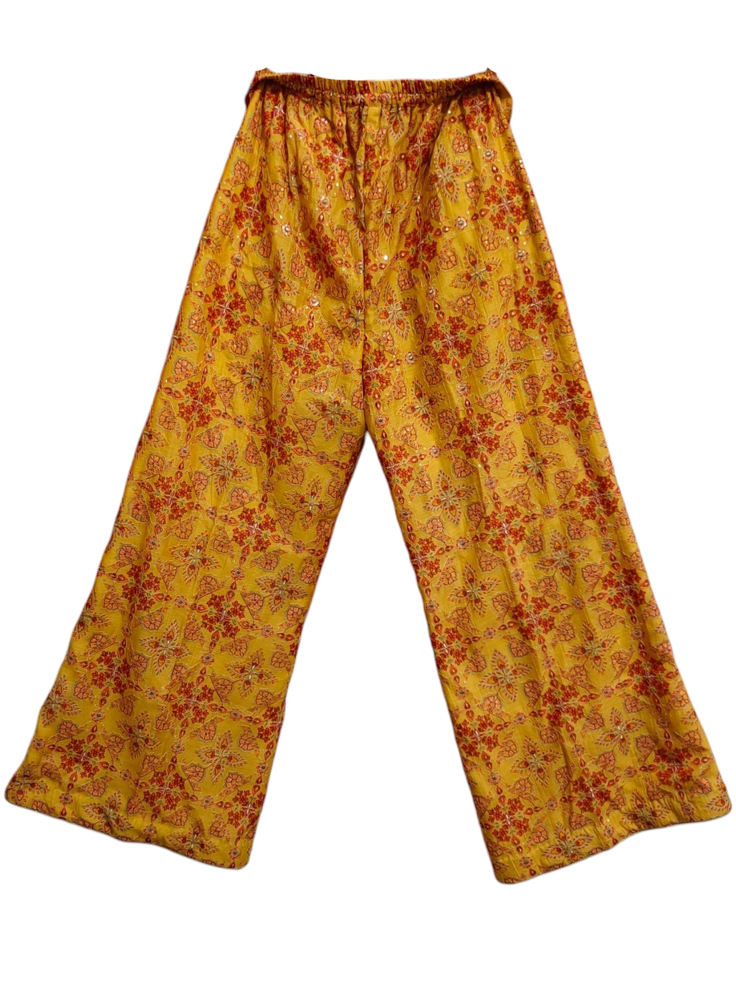 Formal chanderi Embroidered Indowestern set