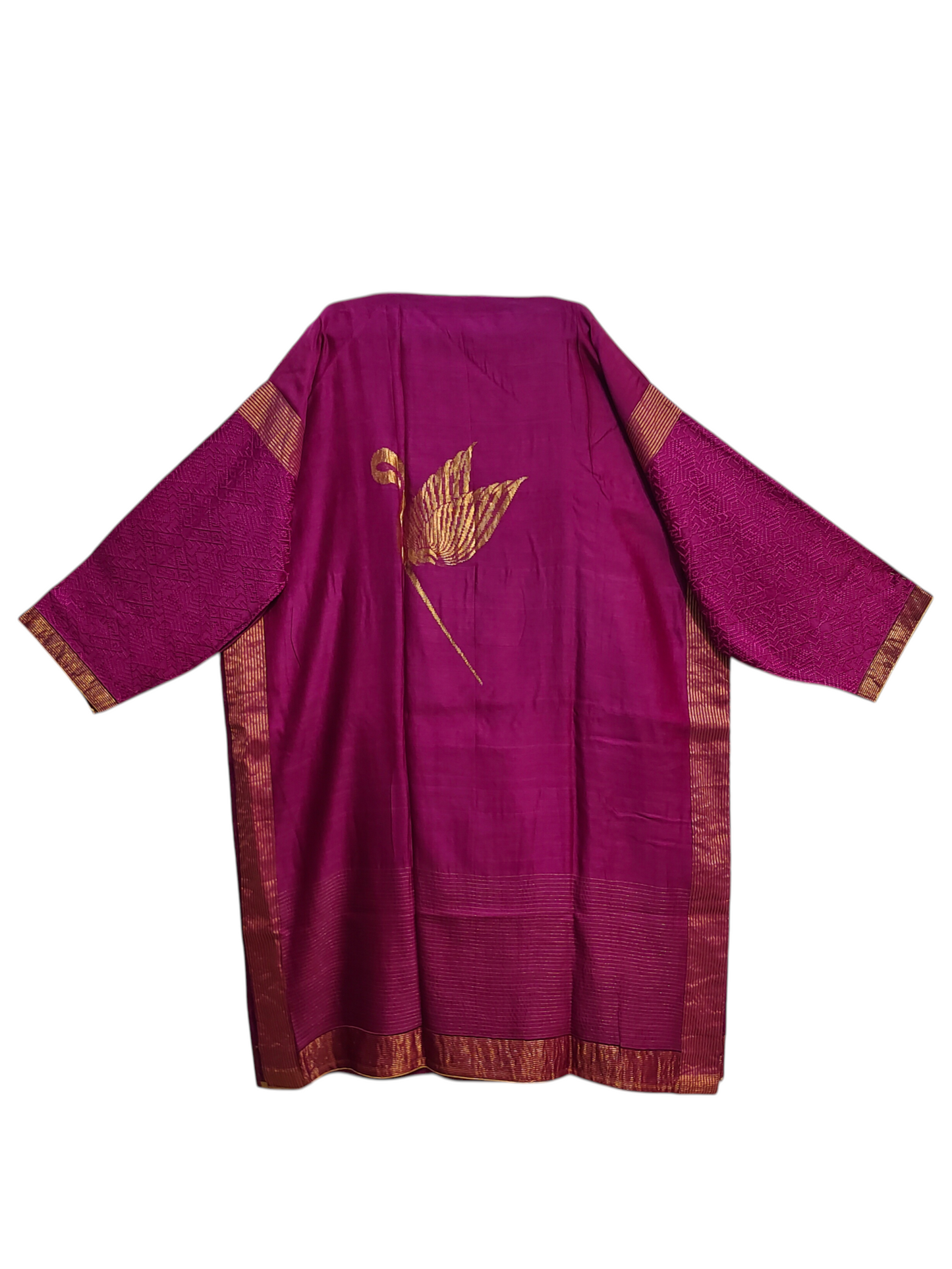Semi Stitched Formal chanderi Suitset