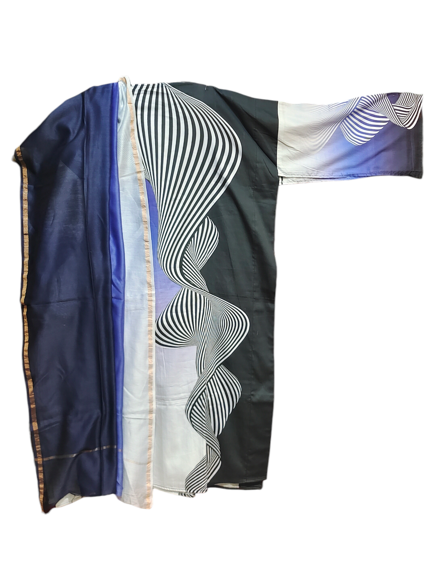 Semi Stitched Cotton satin Casual Suitset