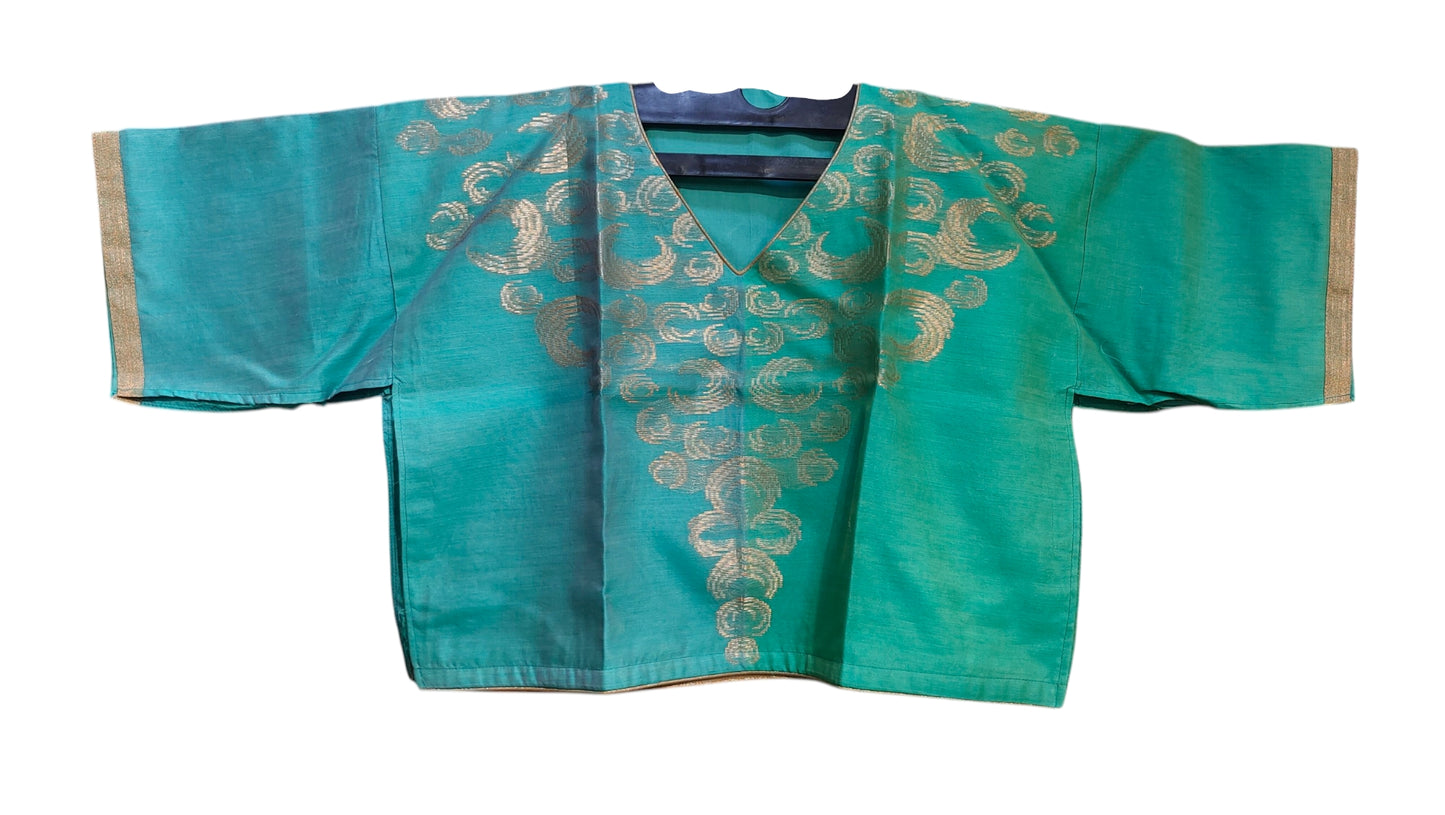 Formal Silk Paisley Zardozi saree