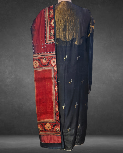 Semi Stitched Formal Chanderi suitset