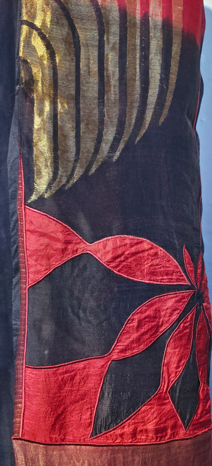 (Copy) Semi Stitched Formal chanderi Suitset VISHAL KAPUR