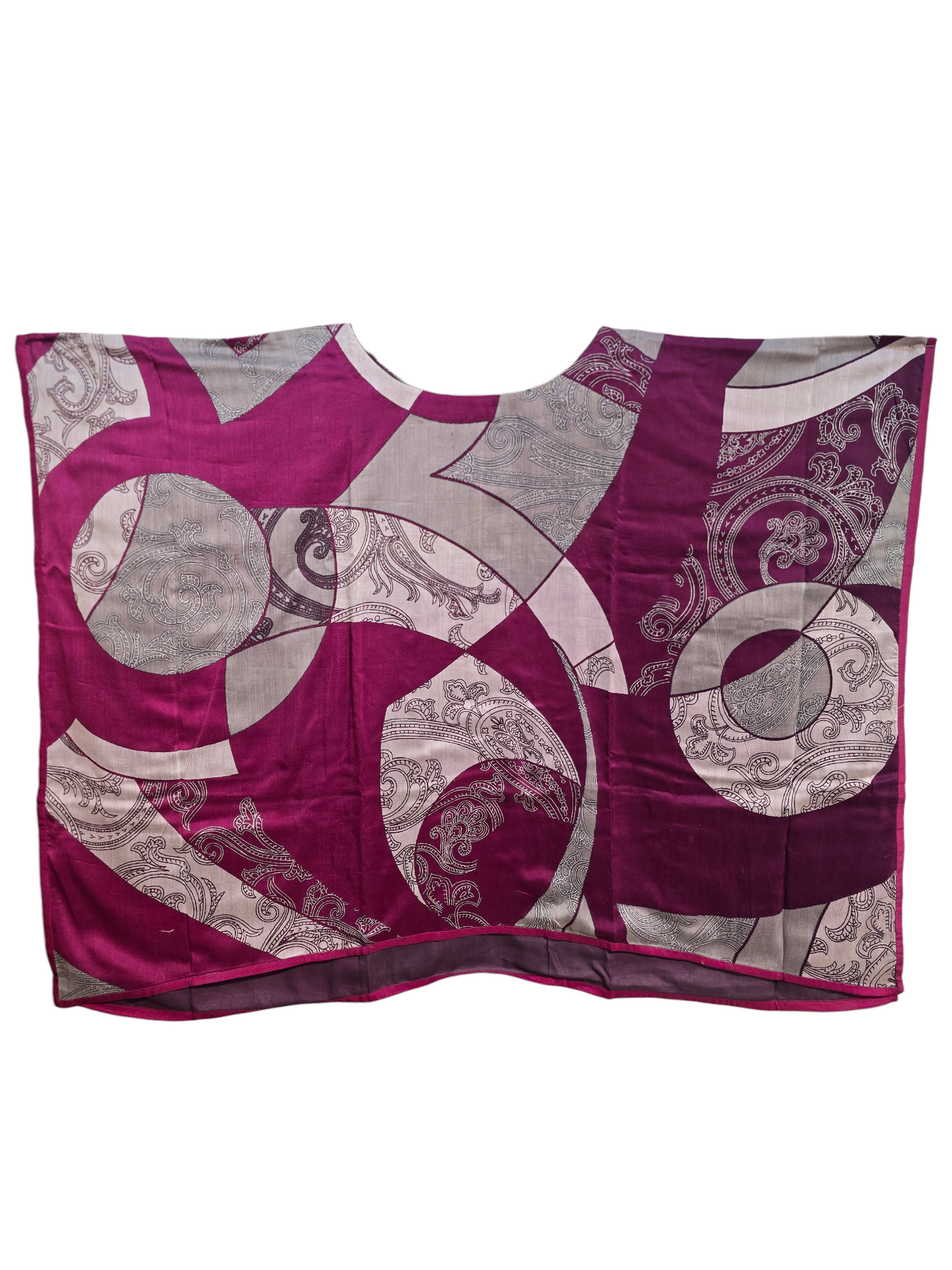 Stitched Chanderi Printed Short Kaftan