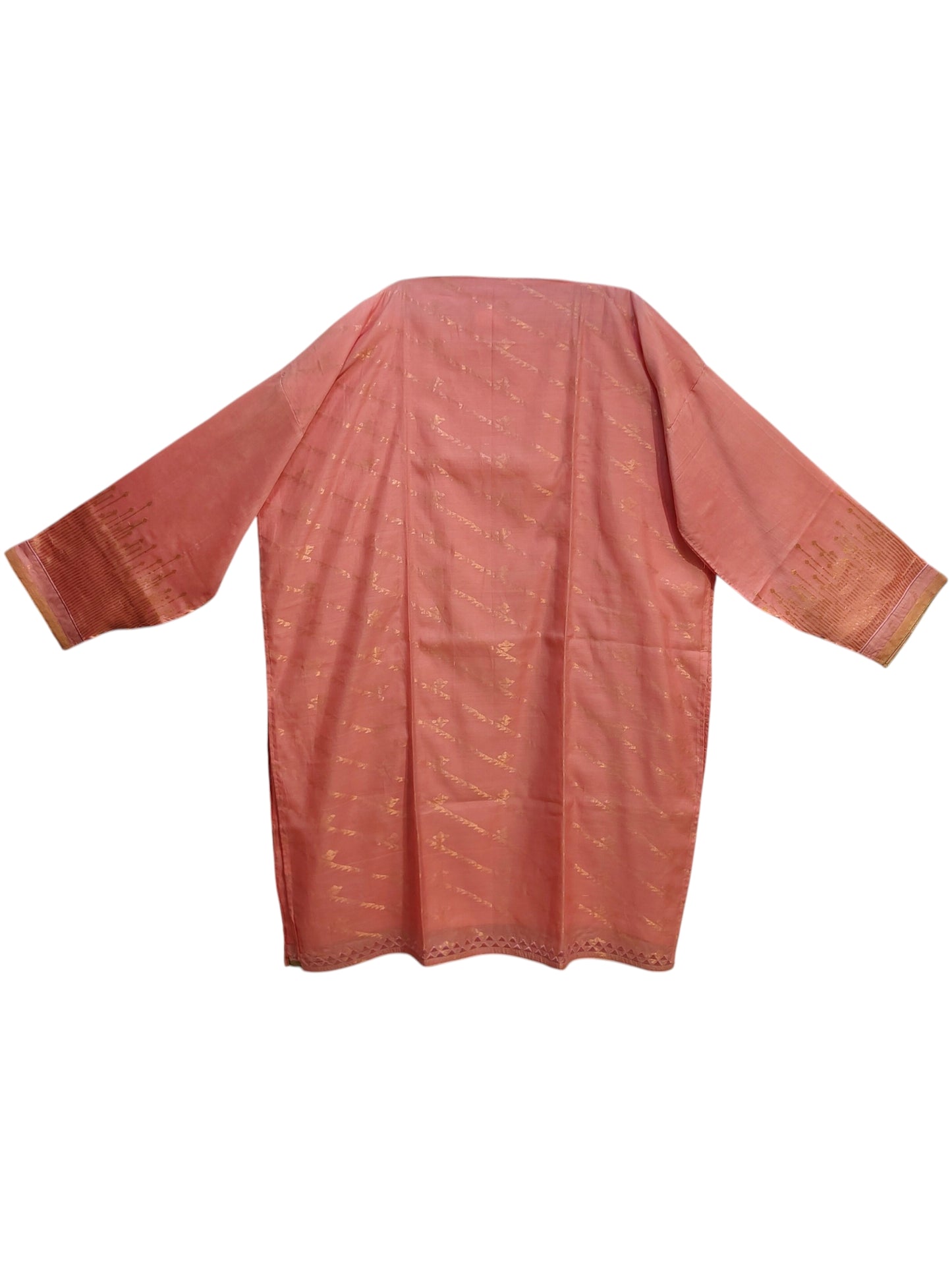 Semi Stitched Chanderi Formal Suitset