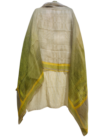 Semi Stitched Formal chanderi Suitset