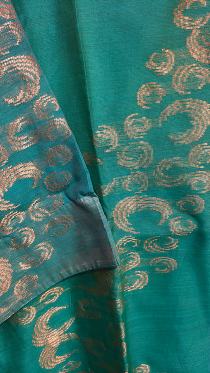 Indowestern chanderi formal coordset