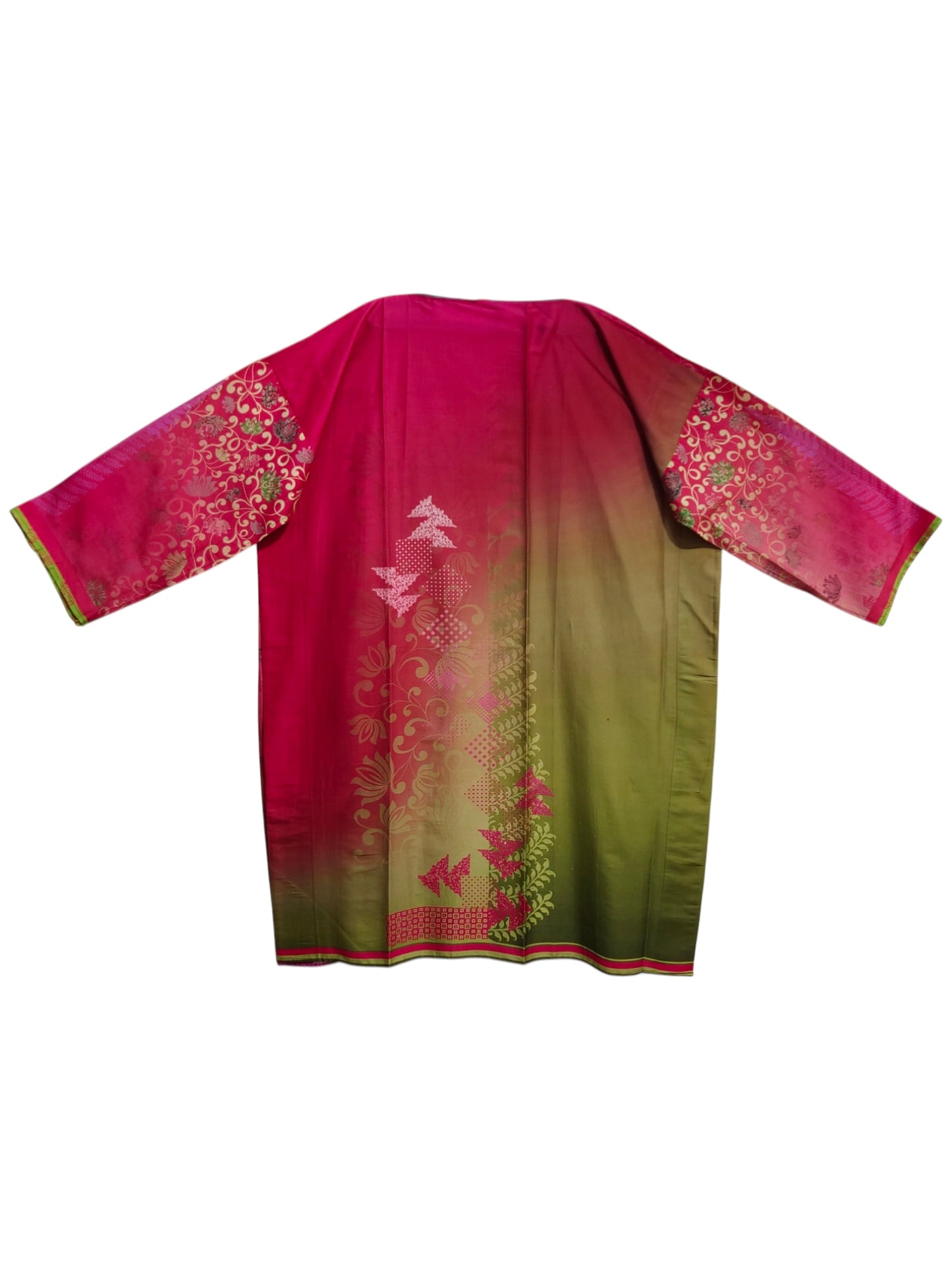 Semi Stitched Chanderi Casual kurta