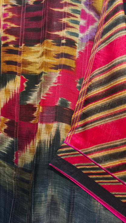 Semi Stitched linen kota Short Tunic
