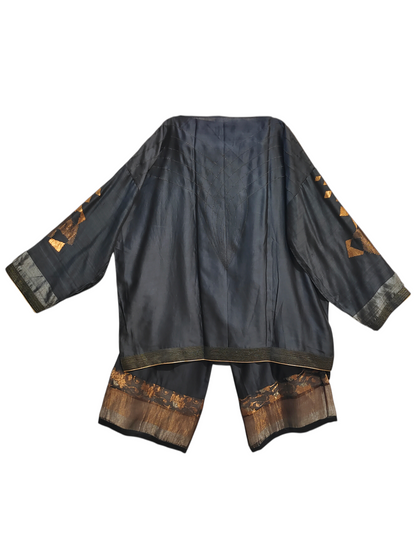 Indowestern chanderi formal coordset