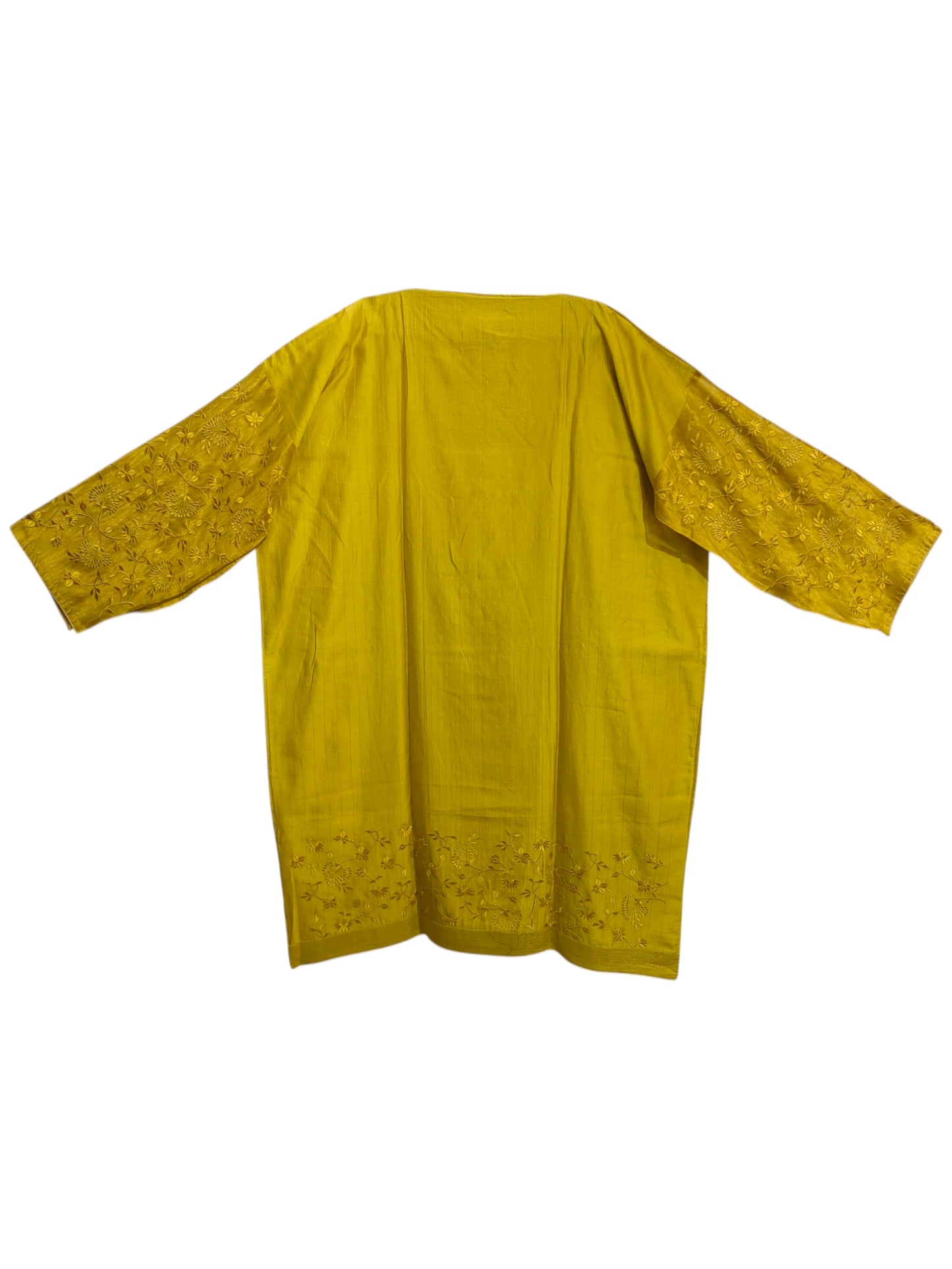 Semi Stitched Chanderi Formal Suitset