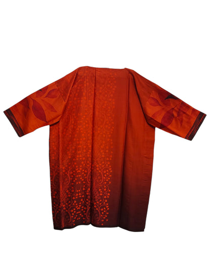 Semi Stitched Chanderi Casual suitset