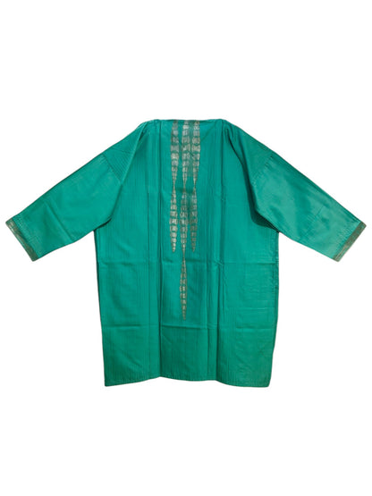 Semi Stitched Chanderi Formal Suitset