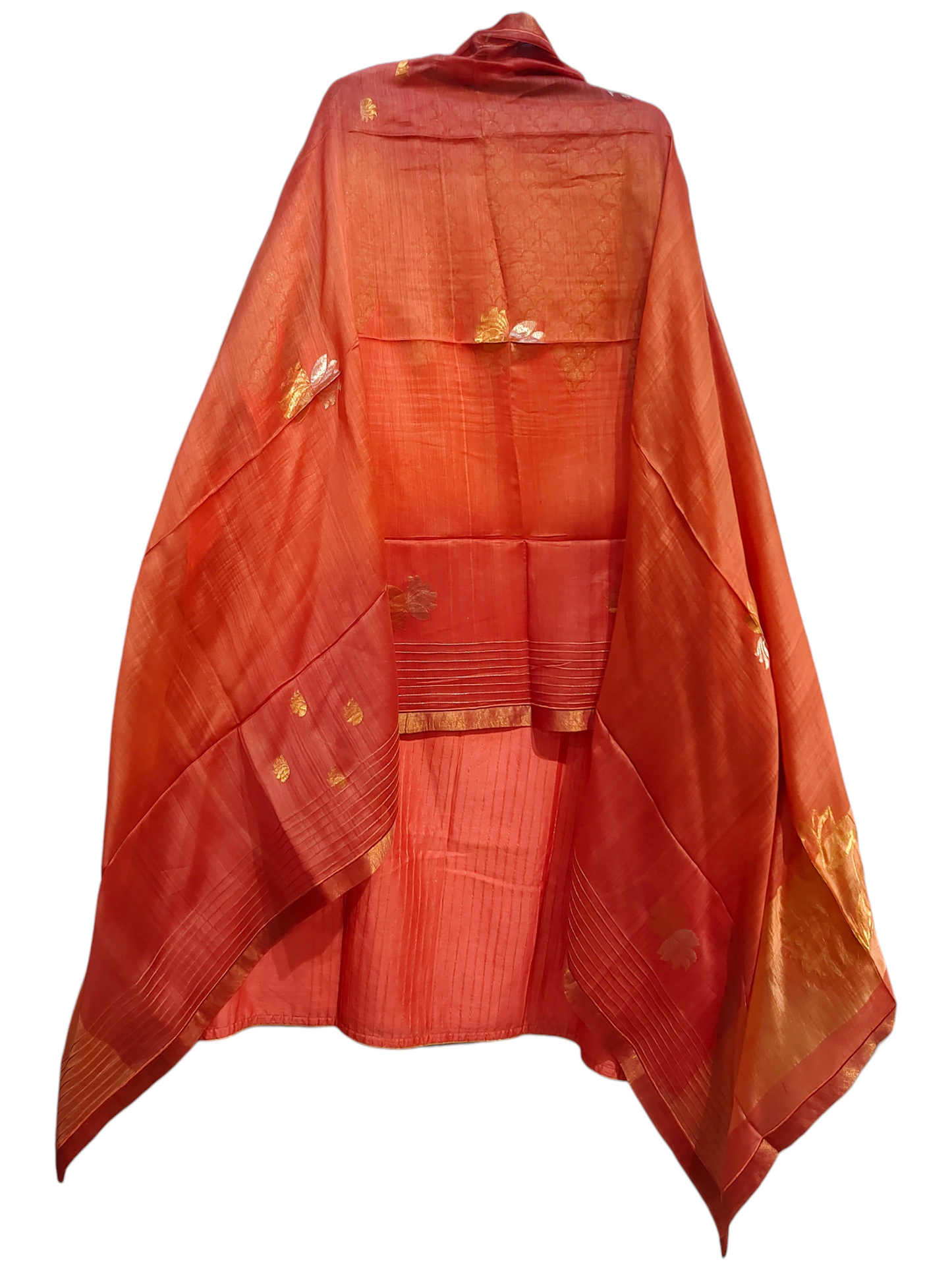 Semi Stitched Formal Chanderi Suitset