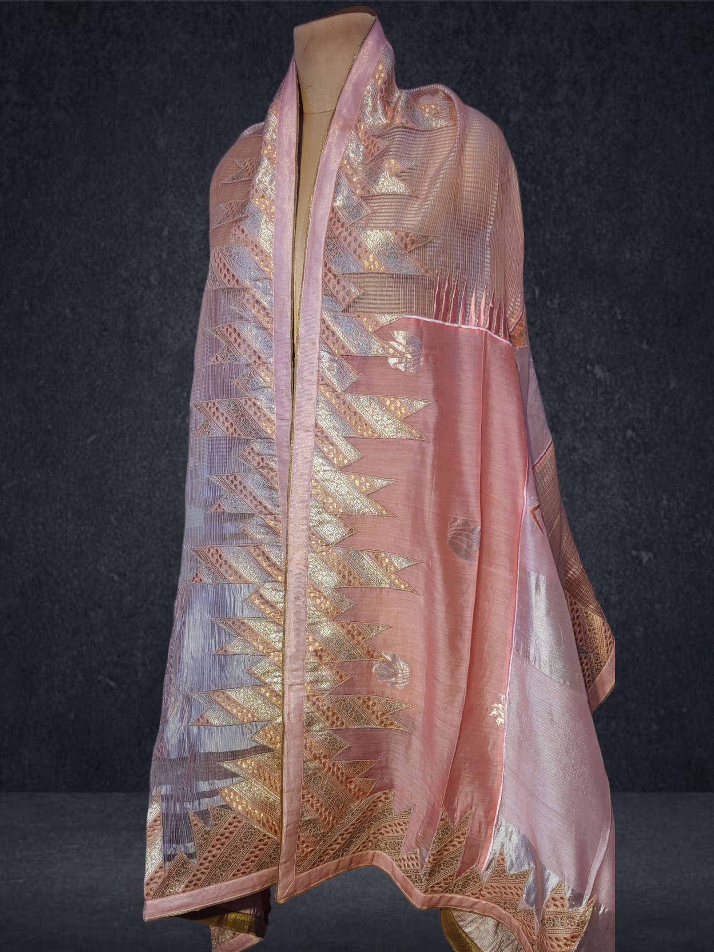 Formal Chanderi Brocade Dupatta