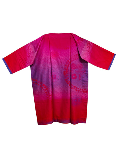 Semi Stitched Chanderi Casual kurta