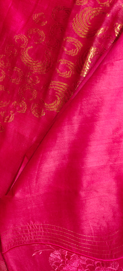 Formal Chanderi Zari Woven Saree