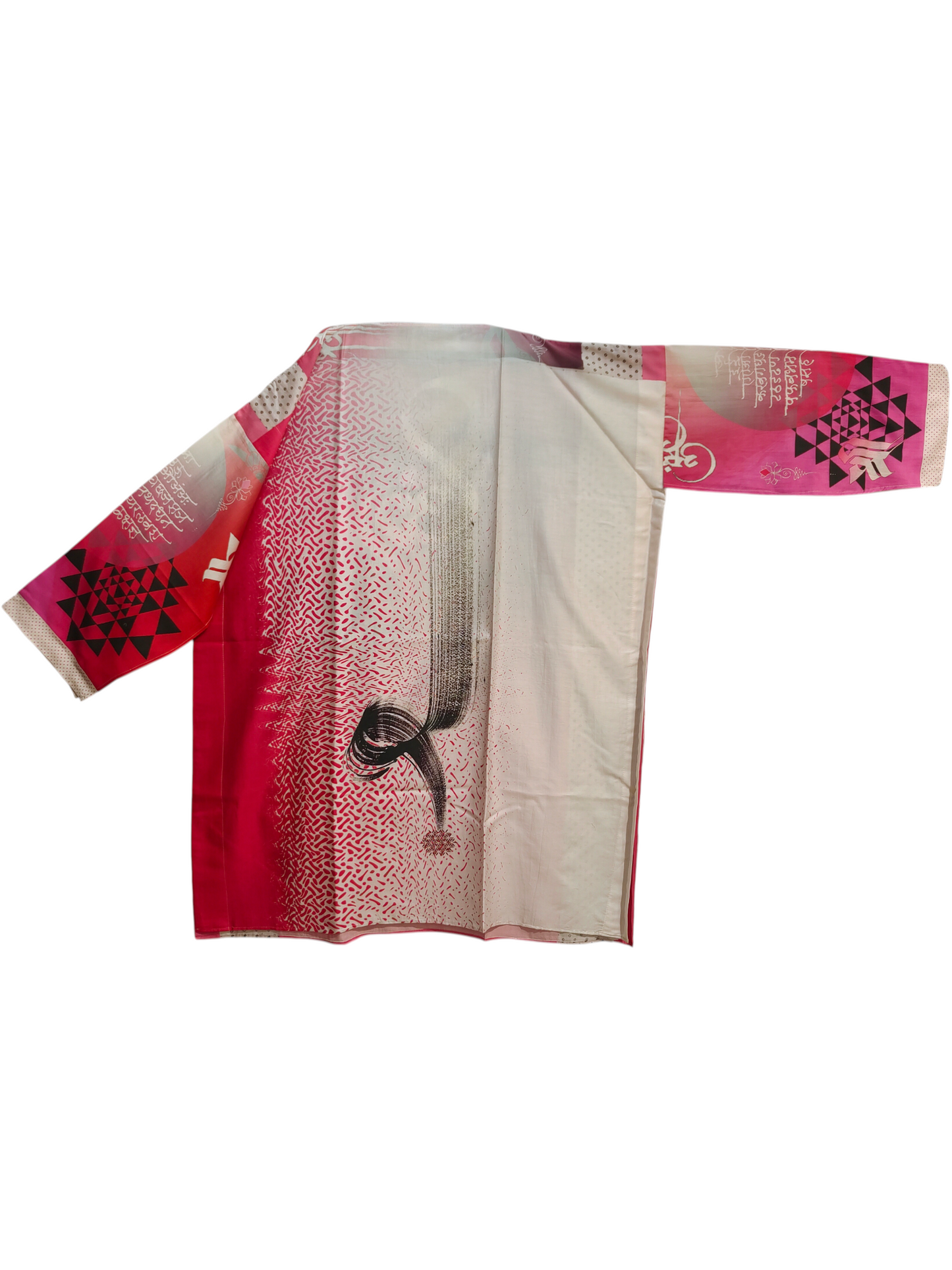 Semi Stitched Chanderi Kurta
