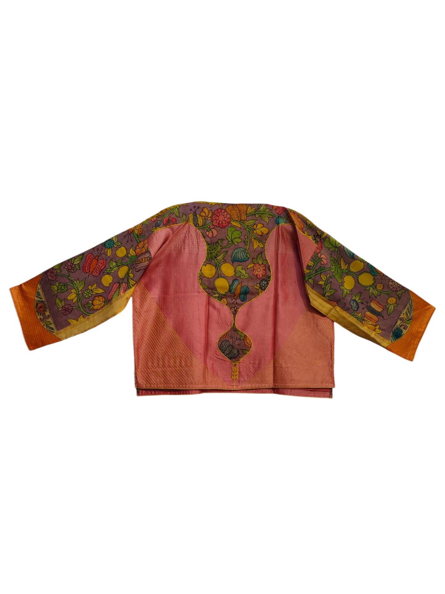 Semi Stitched Chanderi Kalamkari Ɓlouse