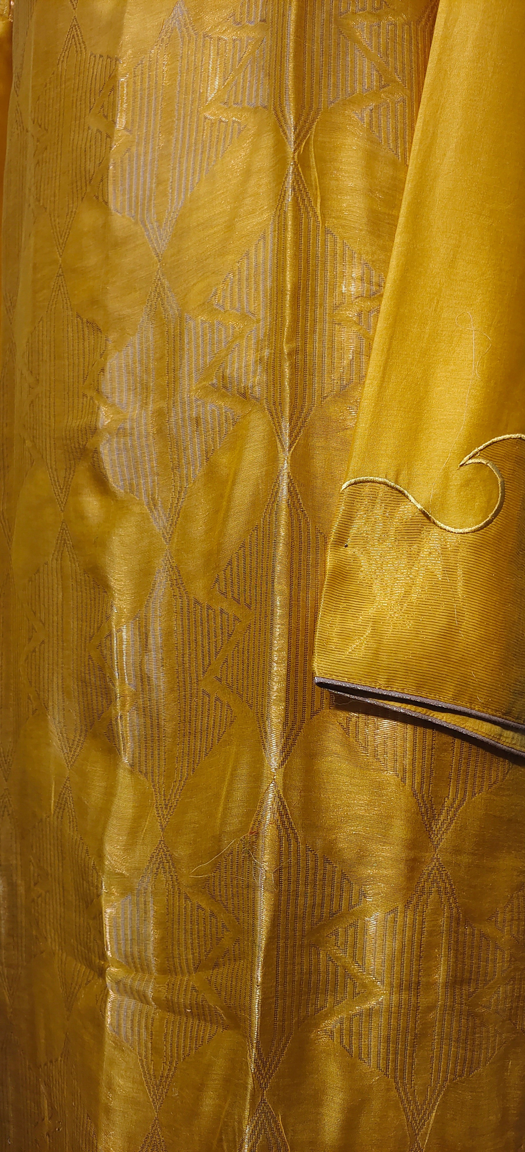 Semi Stitched Formal chanderi Suitset VISHAL KAPUR