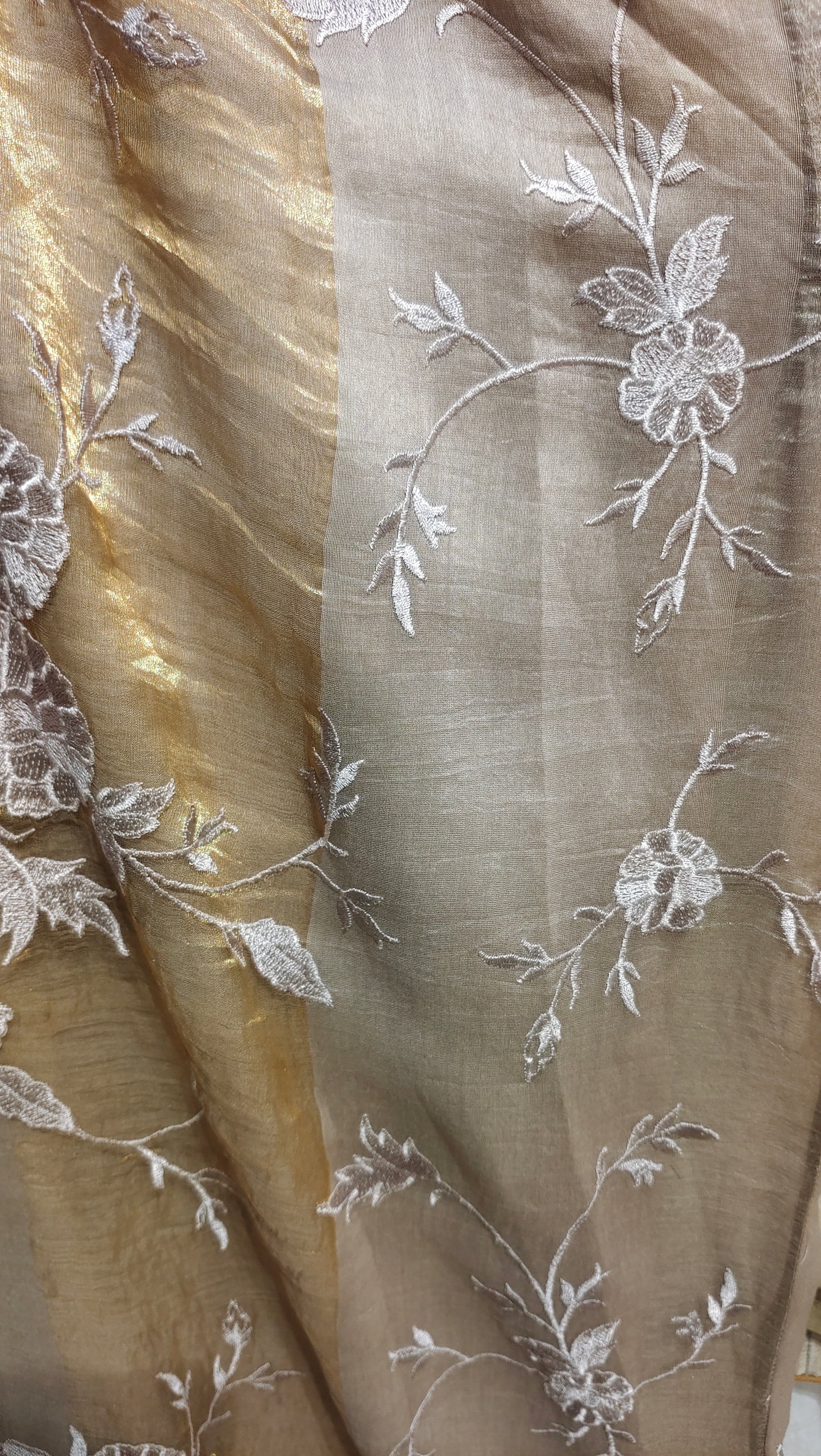 Indowestern chanderi formal coordset