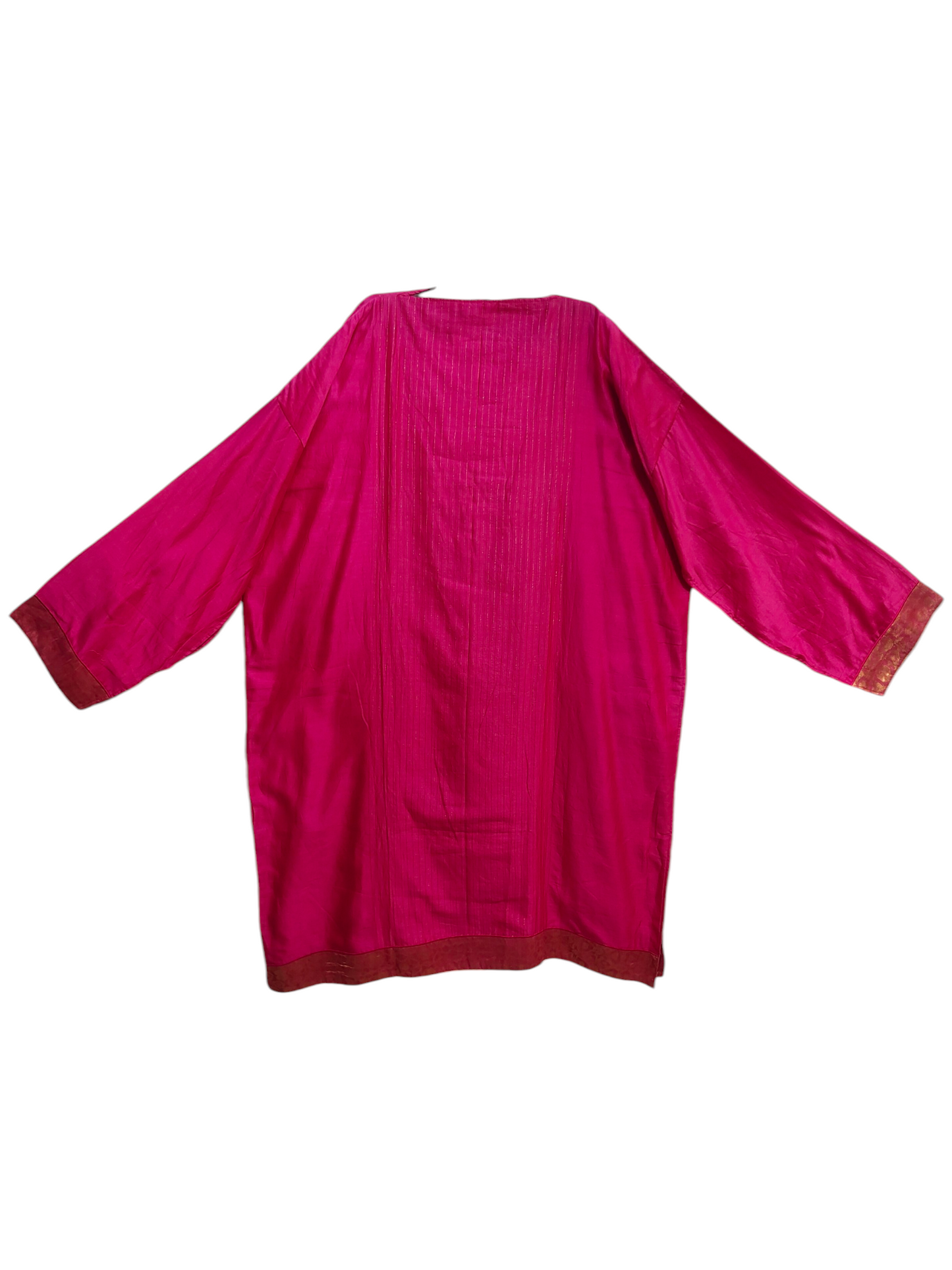 Semi Stitched Chanderi Formal Suitset
