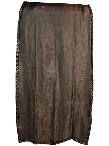 Semi Stitched Chanderi Formal Suitset