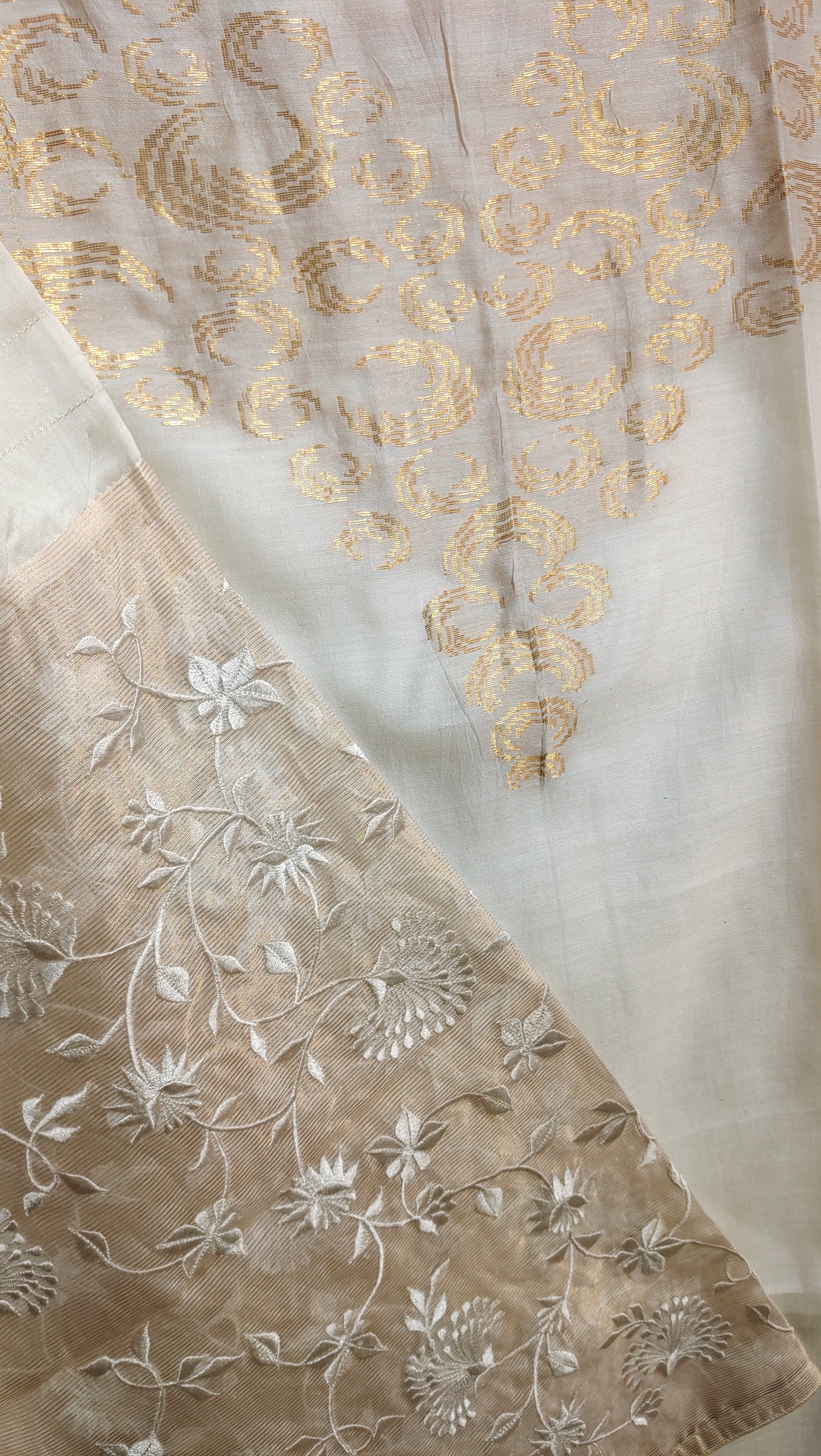 Semi Stitched Formal Chanderi Suitset