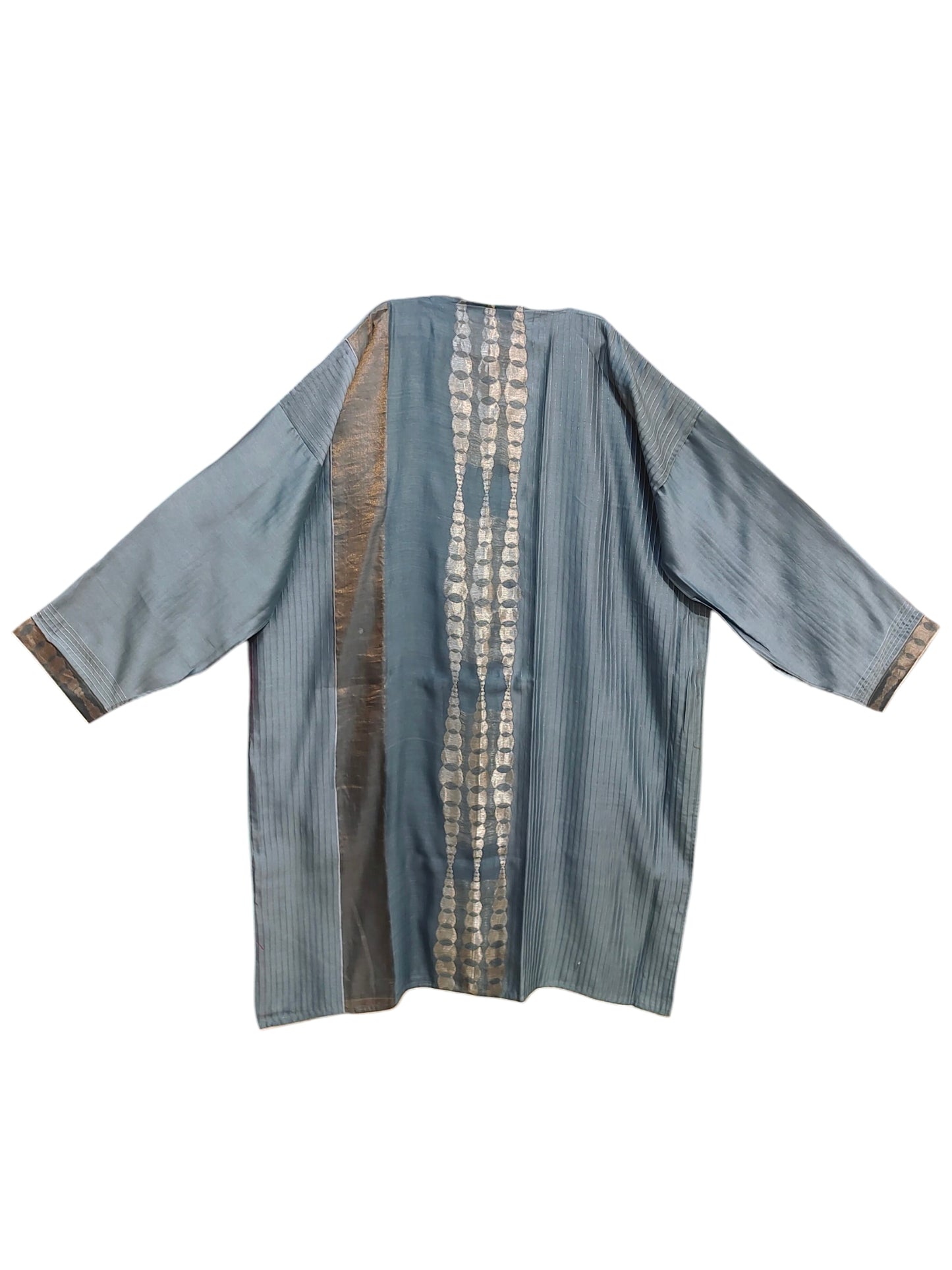 Semi Stitched Chanderi Formal Suitset