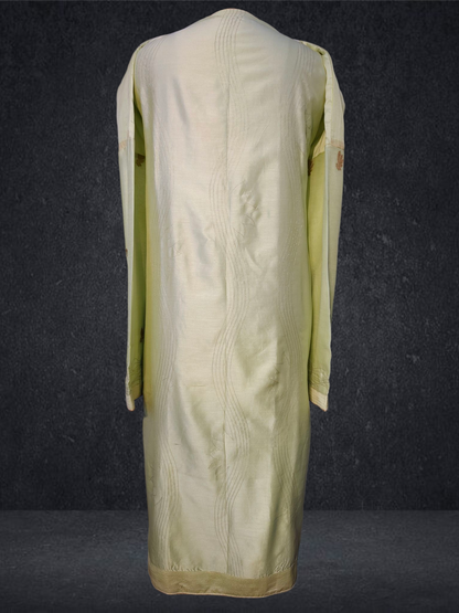 Semi Stitched Formal chanderi Suitset