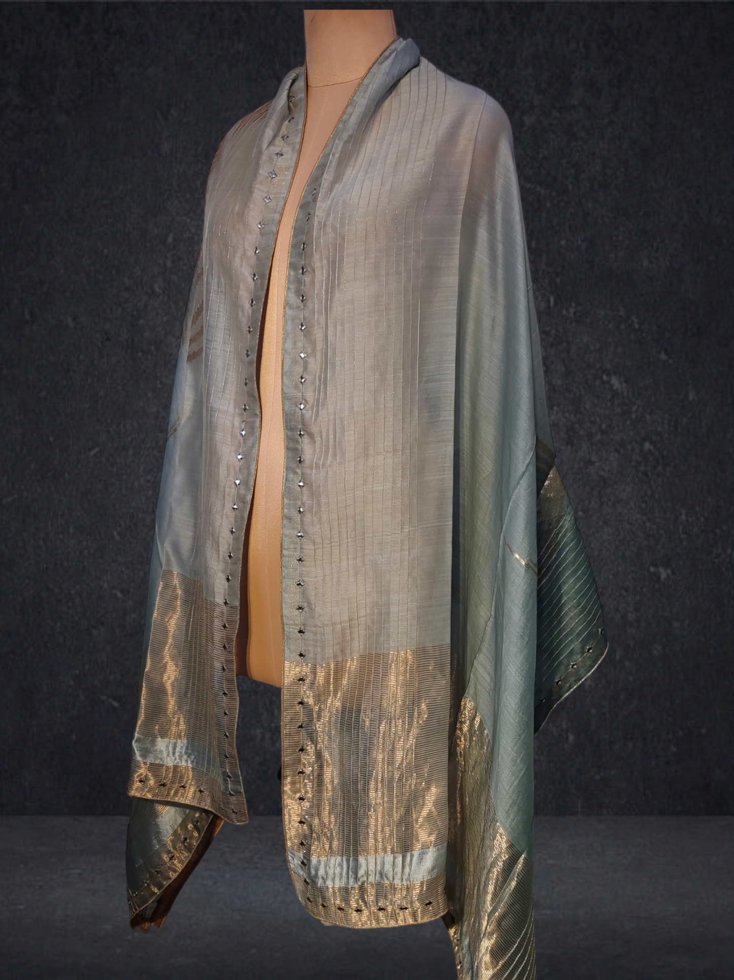 Chanderi Zari Woven Dupatta