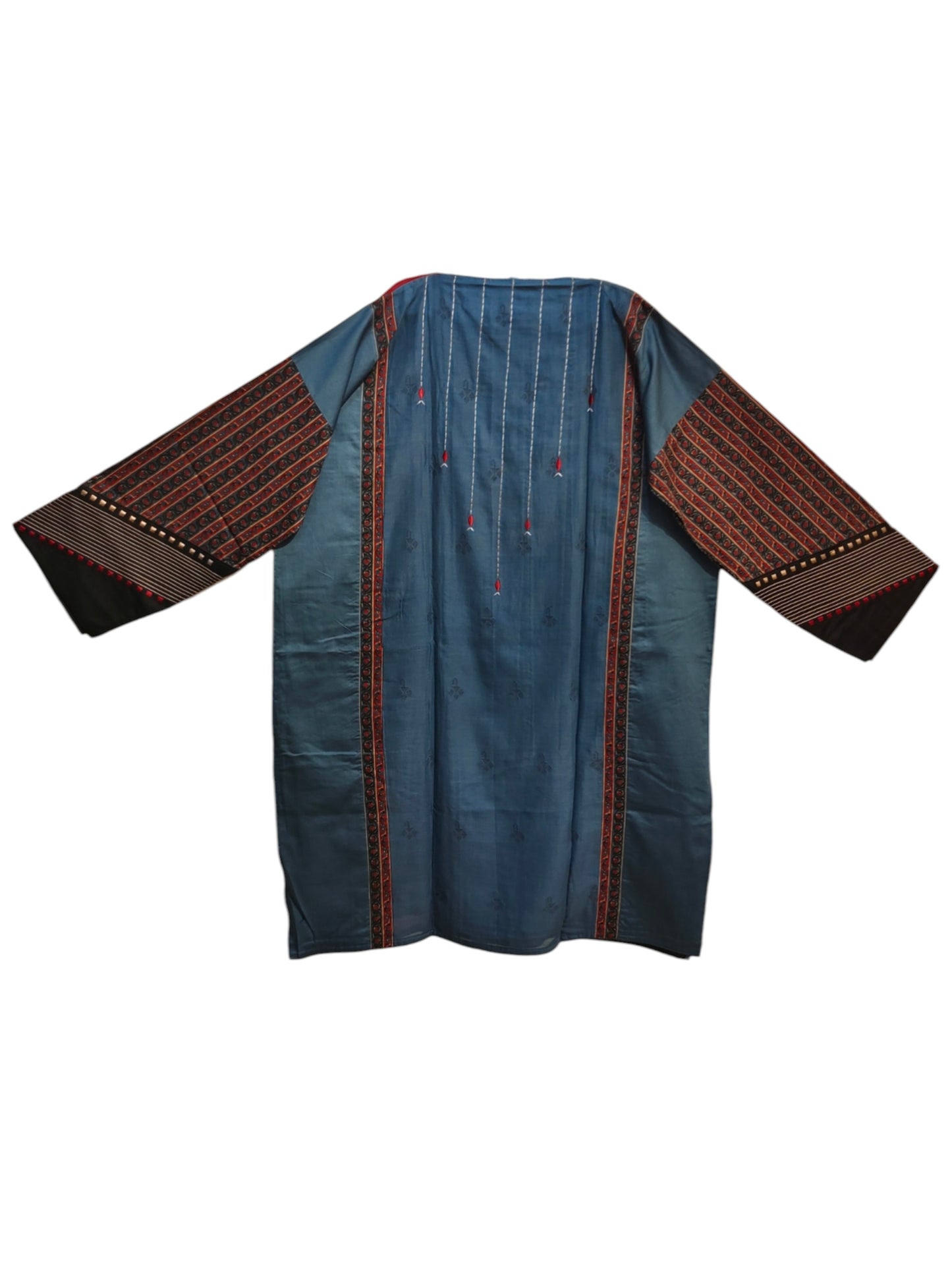 Semi Stitched Chanderi Formal Suitset