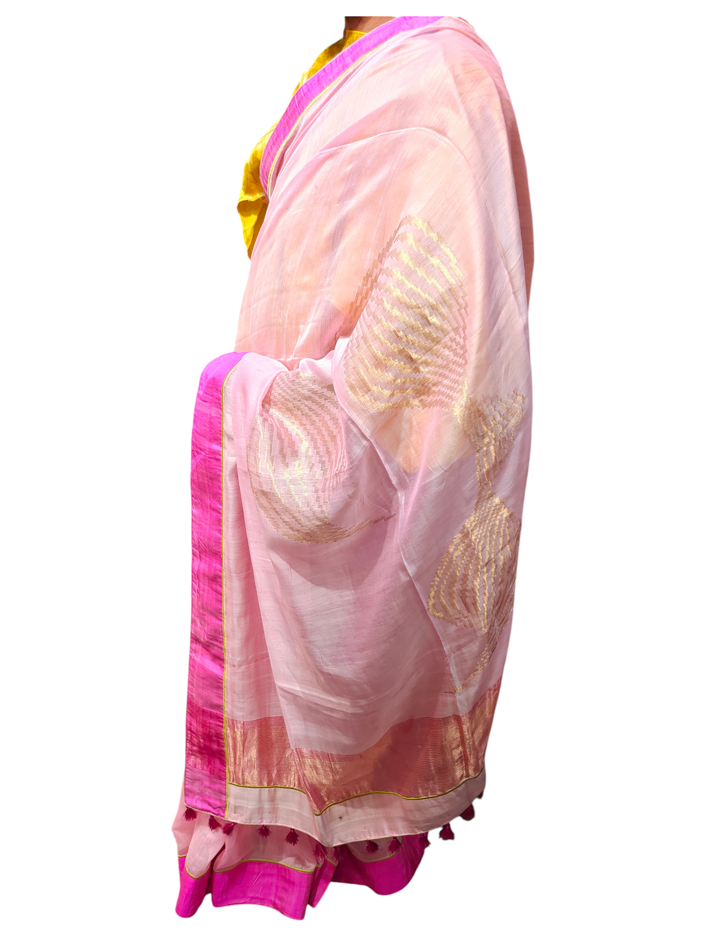 Formal Chanderi Zari Woven Saree