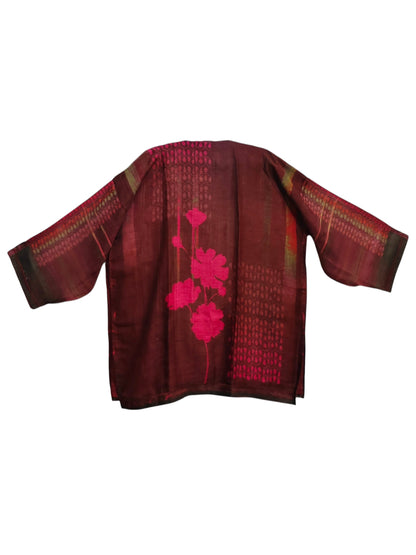 Semi Stitched linen kota Short Tunic