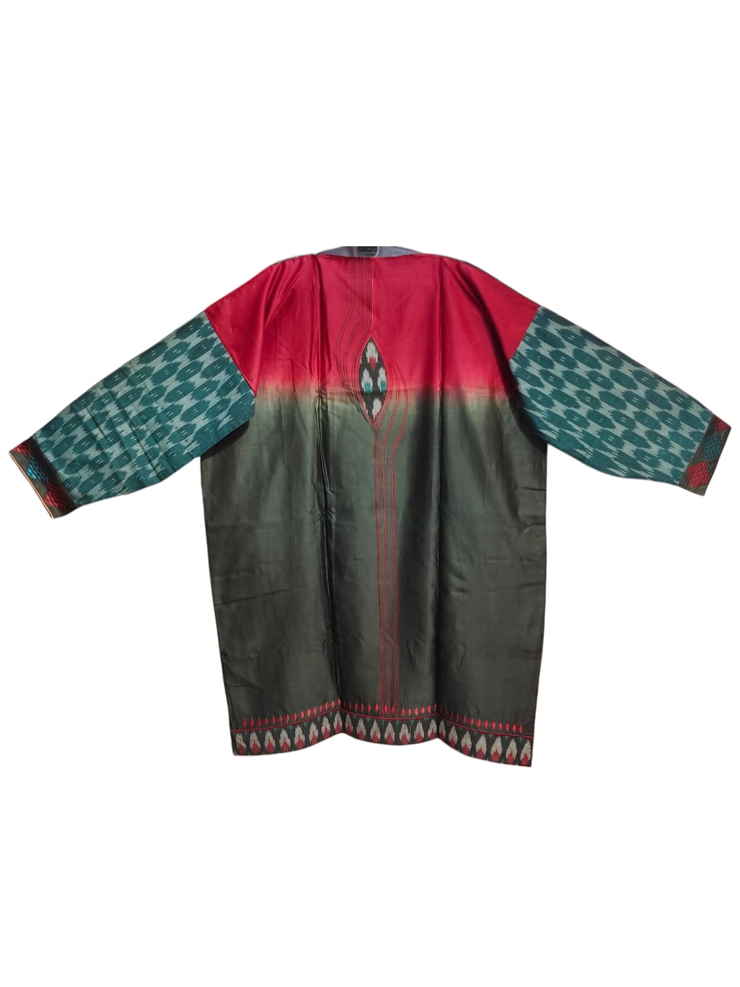 Semi Stitched Chanderi Formal Suitset