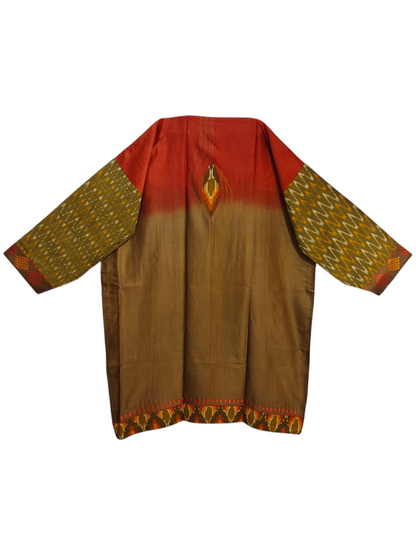 Semi Stitched Formal chanderi Suitset