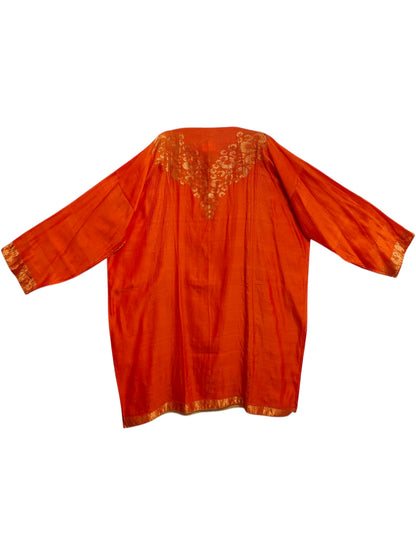 Semi Stitched Chanderi Formal Suitset