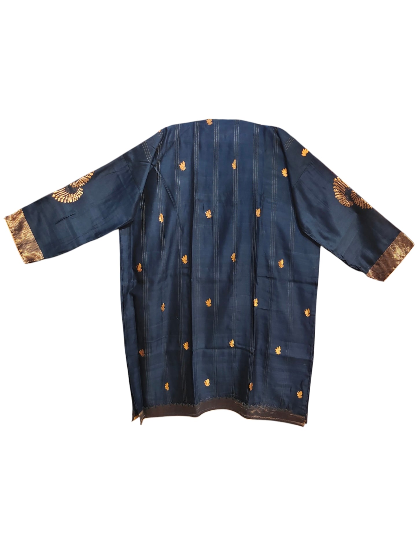 Semi Stitched Chanderi Formal Suitset