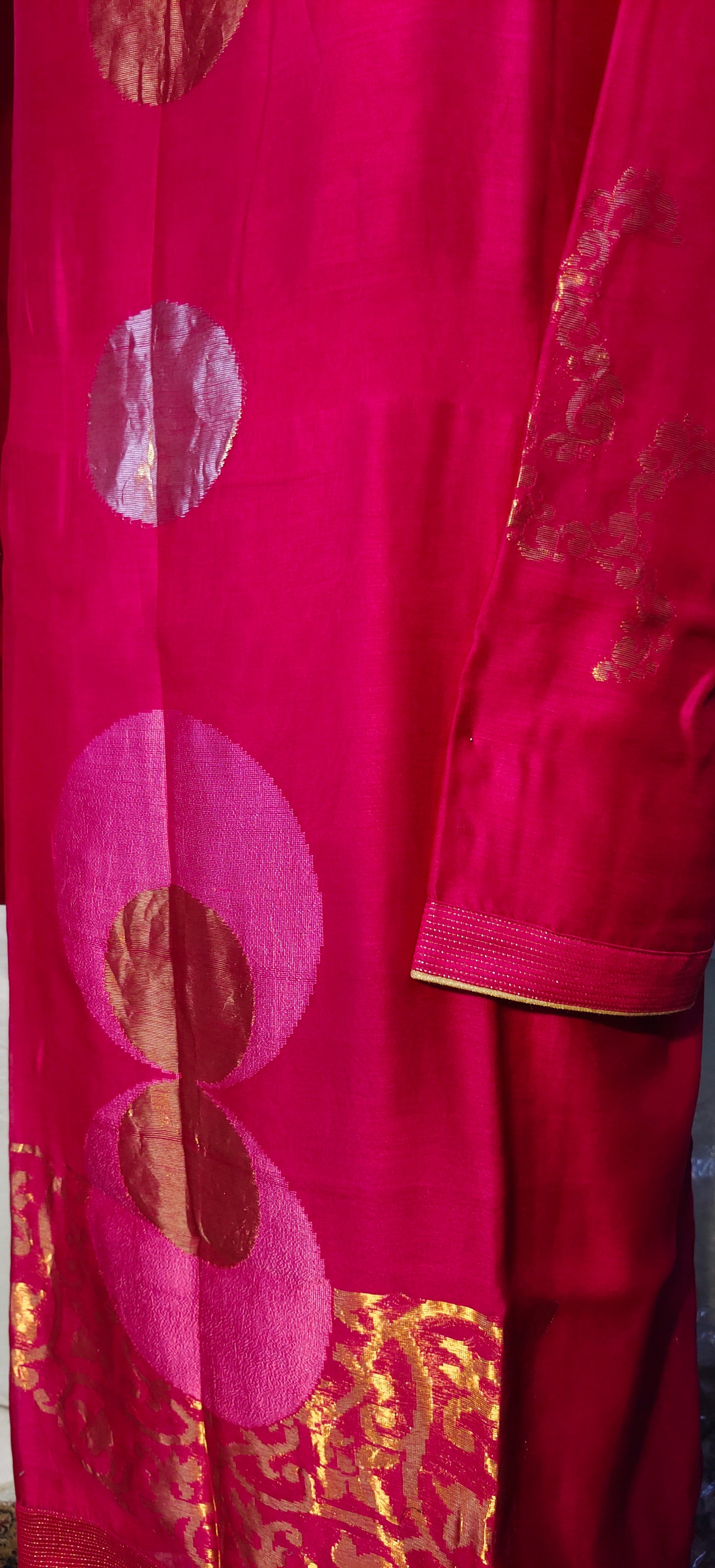 Semi Stitched Formal Chanderi suitset VISHAL KAPUR