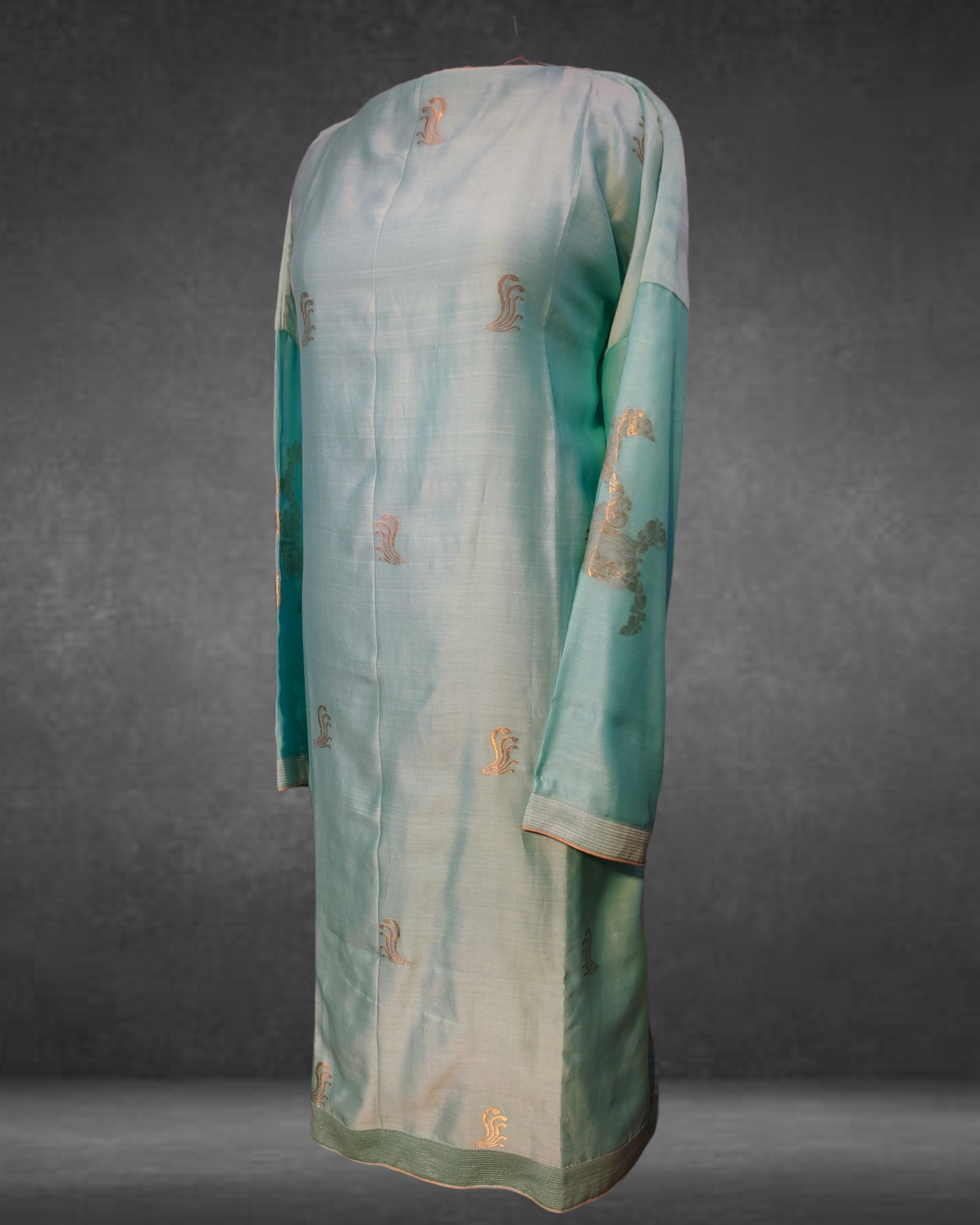 Semi Stitched Formal Chanderi suitset