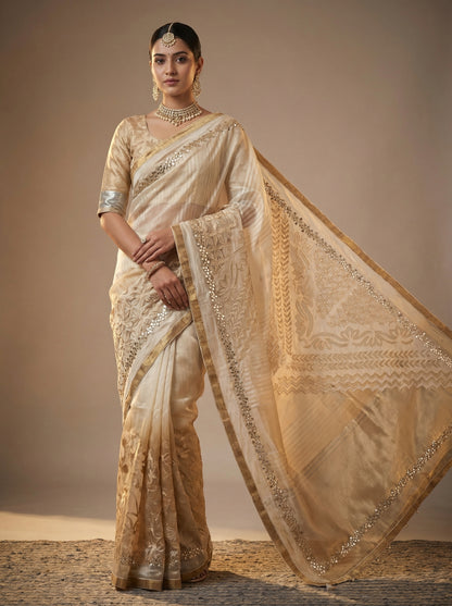 Formal Chanderi Silk Saree