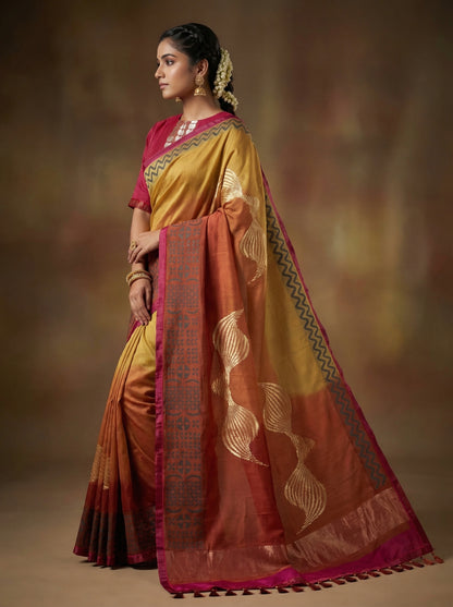 Formal Chanderi Silk Saree