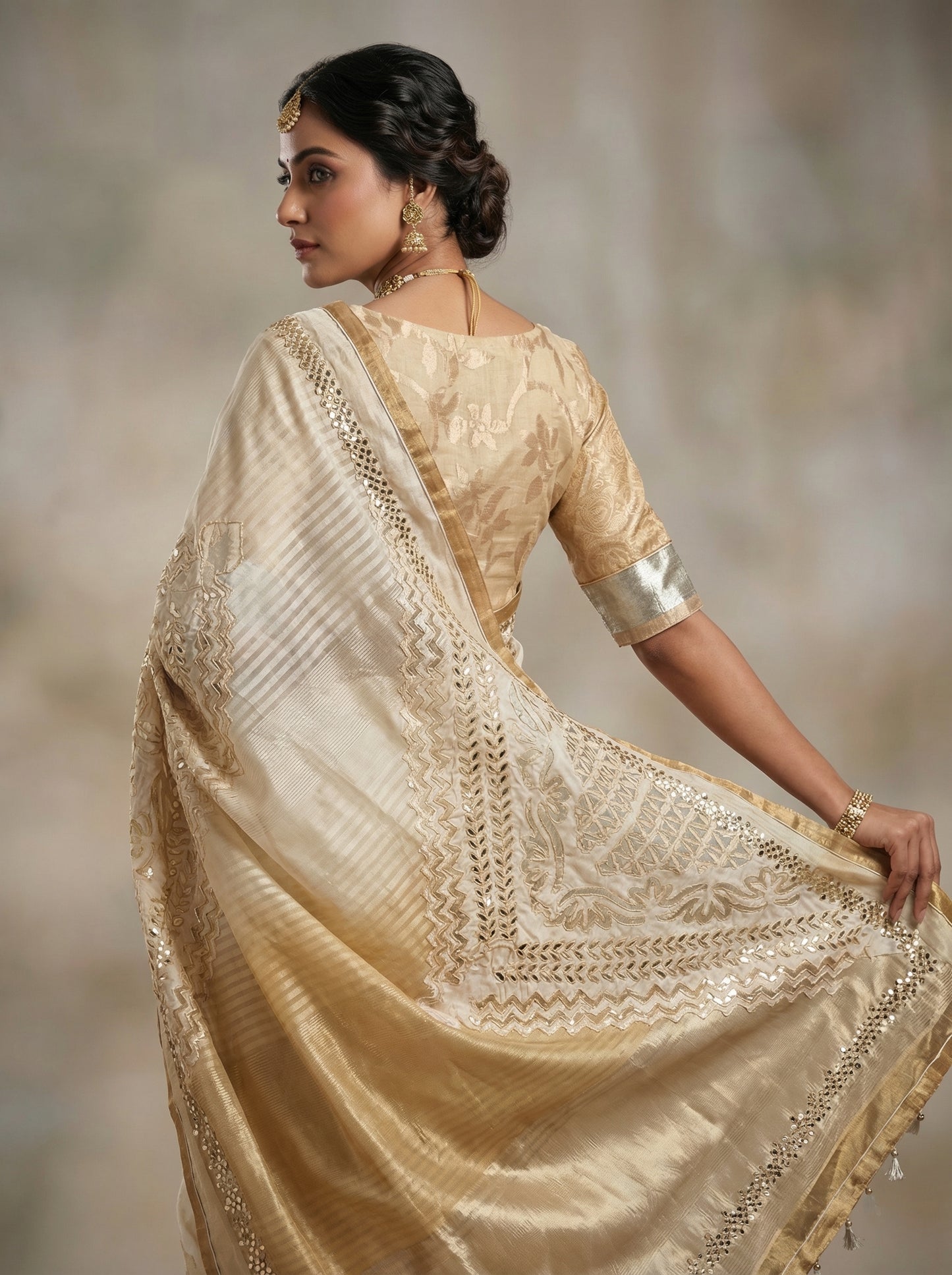 Formal Chanderi Silk Saree