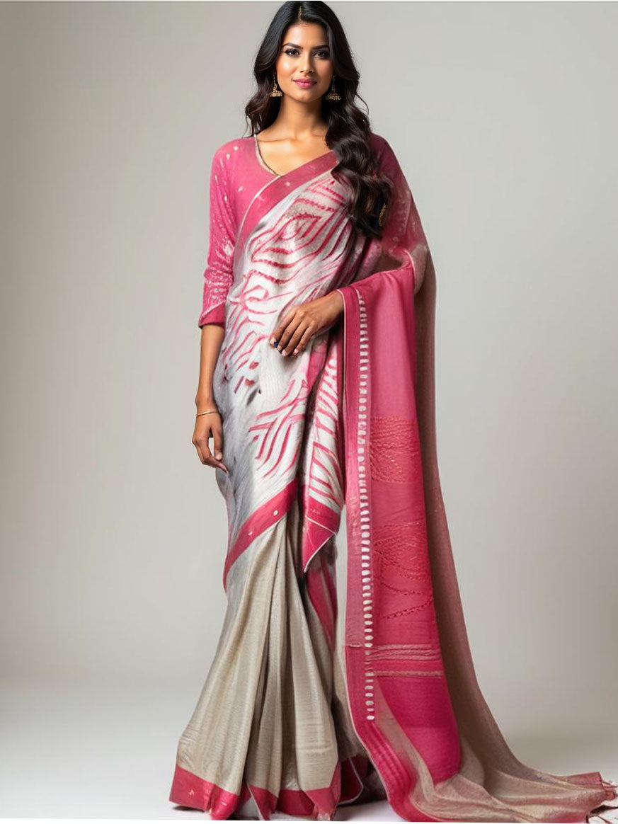 Silk Formal Chanderi Saree